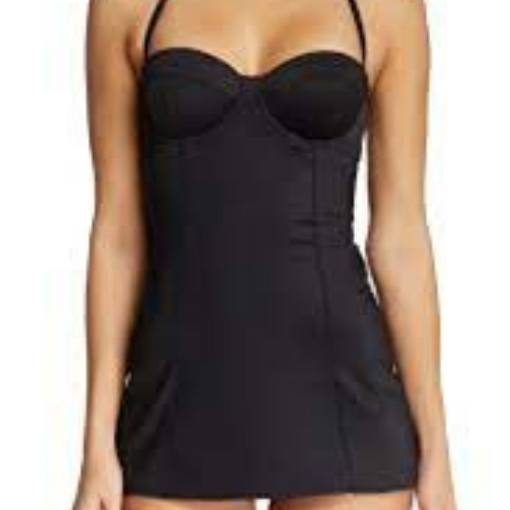 Spanx Black Dresskini Bathing Suit (Top & Bottom)
